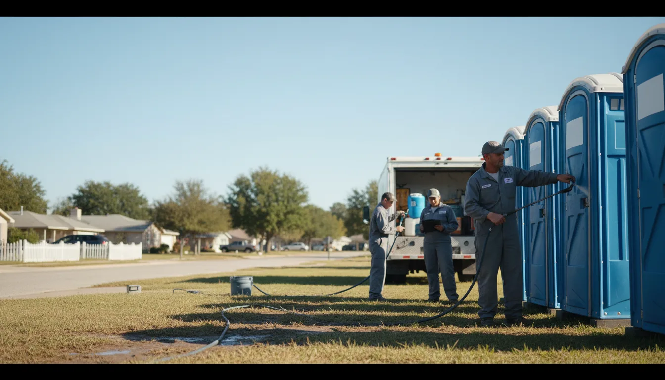 Long-Term Portable Toilet Rental in Port Neches, TX near me